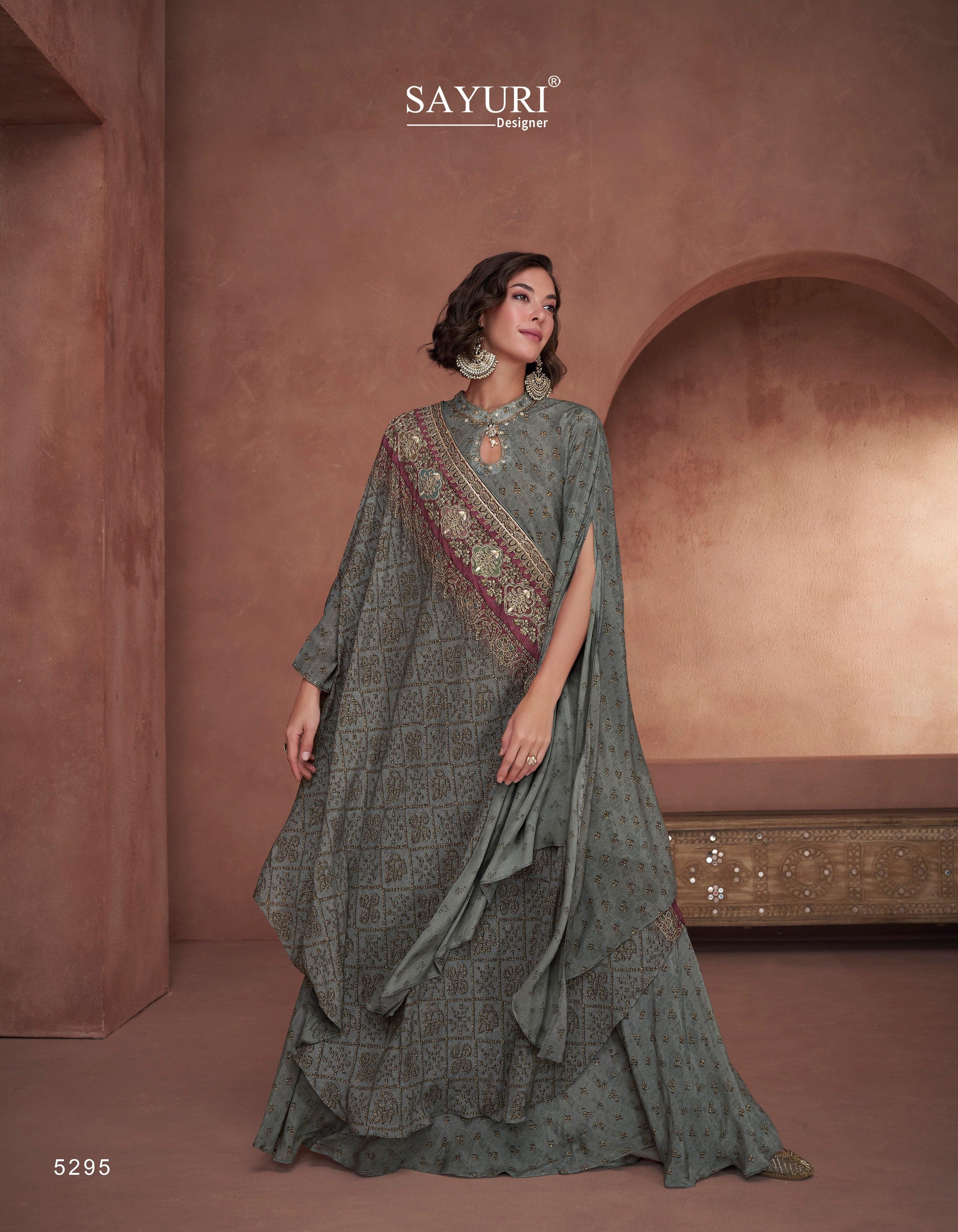 Designer Partywear Indo Western Dress