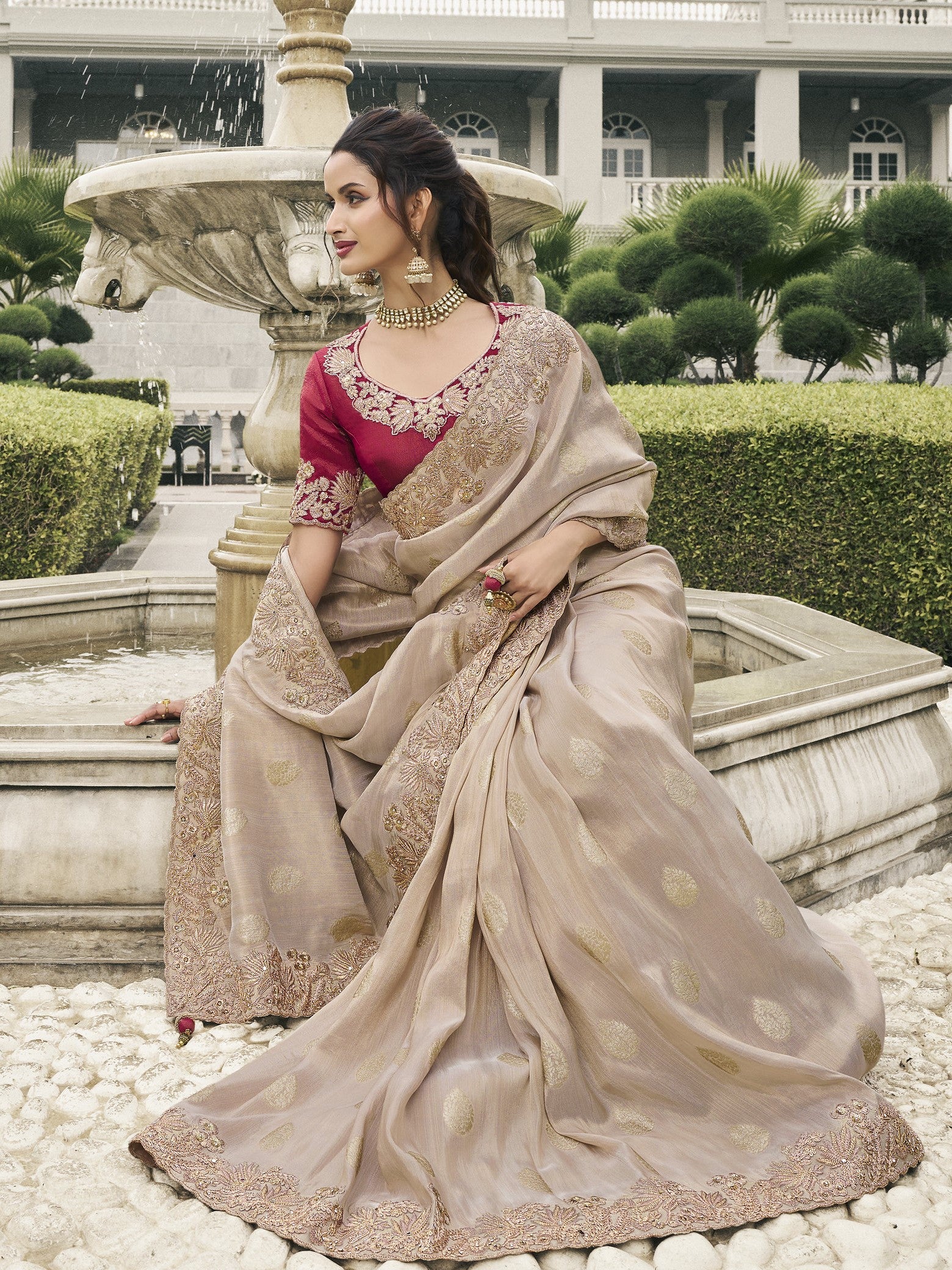 hindu wedding sari