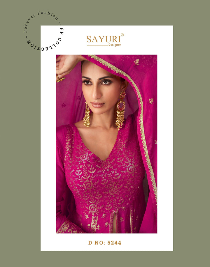 Sagaai Special Floor Length Anarkali Lengha - Fashion Nation