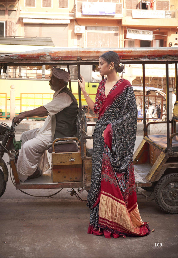 rajasthani gaji silk saree for all occasion