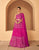Designer Wear Indo Western One Shoulder Top Dress