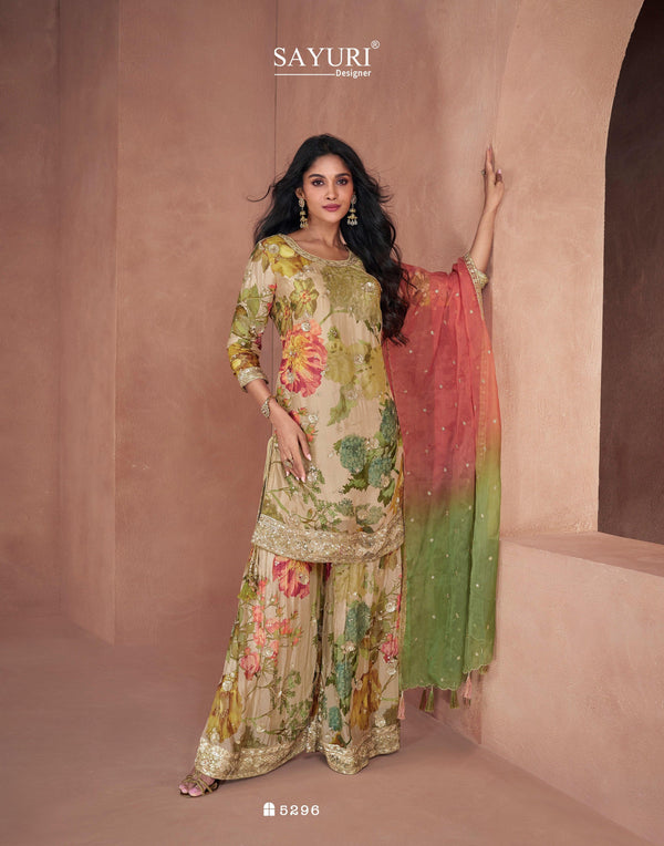 Sangeet Wear Kurta Palazzo Set - Fashion Nation