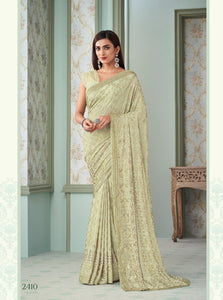 Mehendi Party Wear Saree