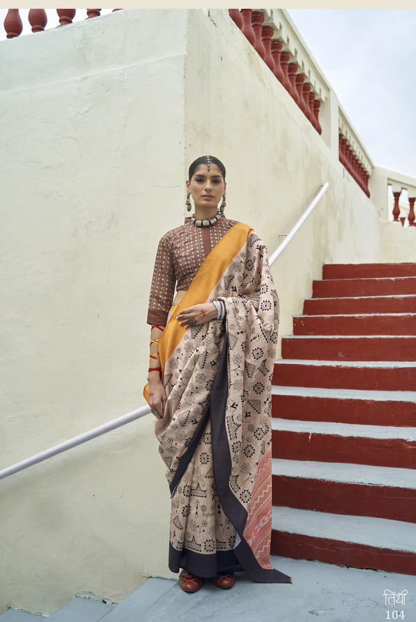 casual wear sari for all occasion