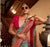Sagaai Wear Weaving Border Saree