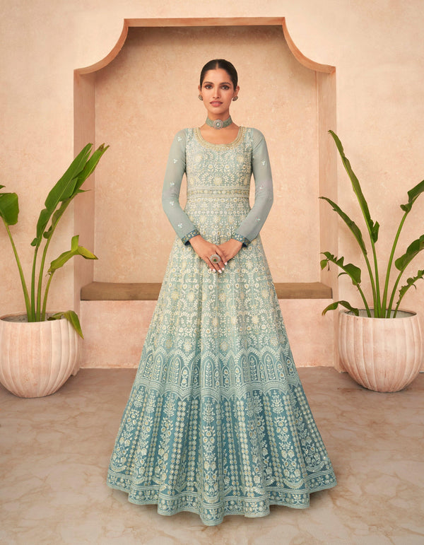 Functions Wear Designer Anarkali Gown - Fashion Nation