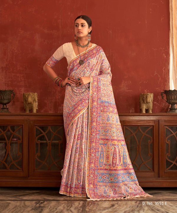 Marriage Wear Paisley Weaving Silk Saree - Fashion Nation