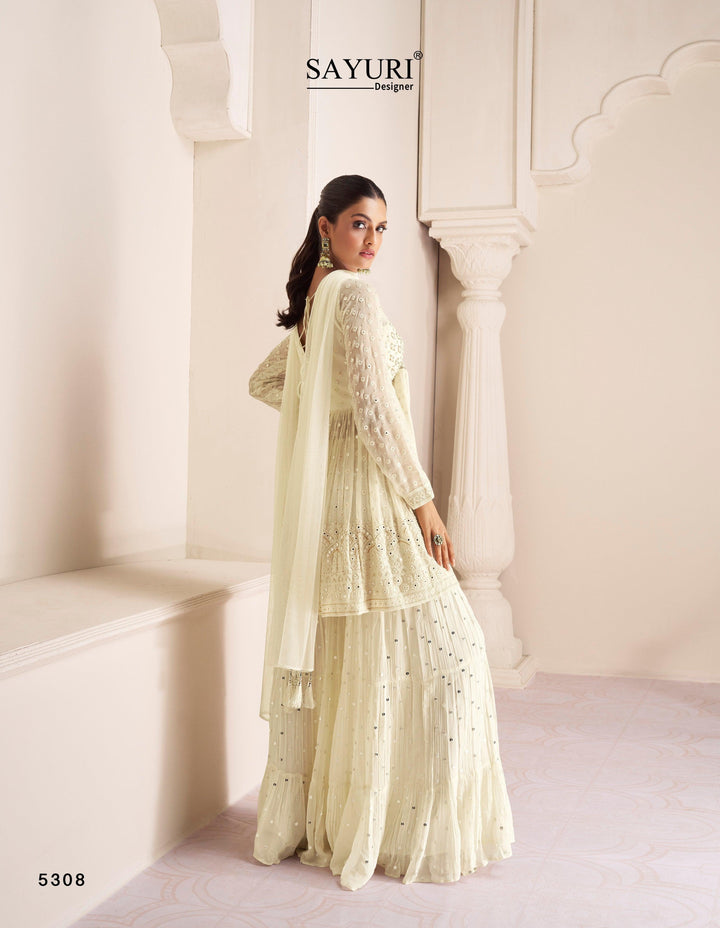 Reception Party Designer Wear Sharara Set - Fashion Nation