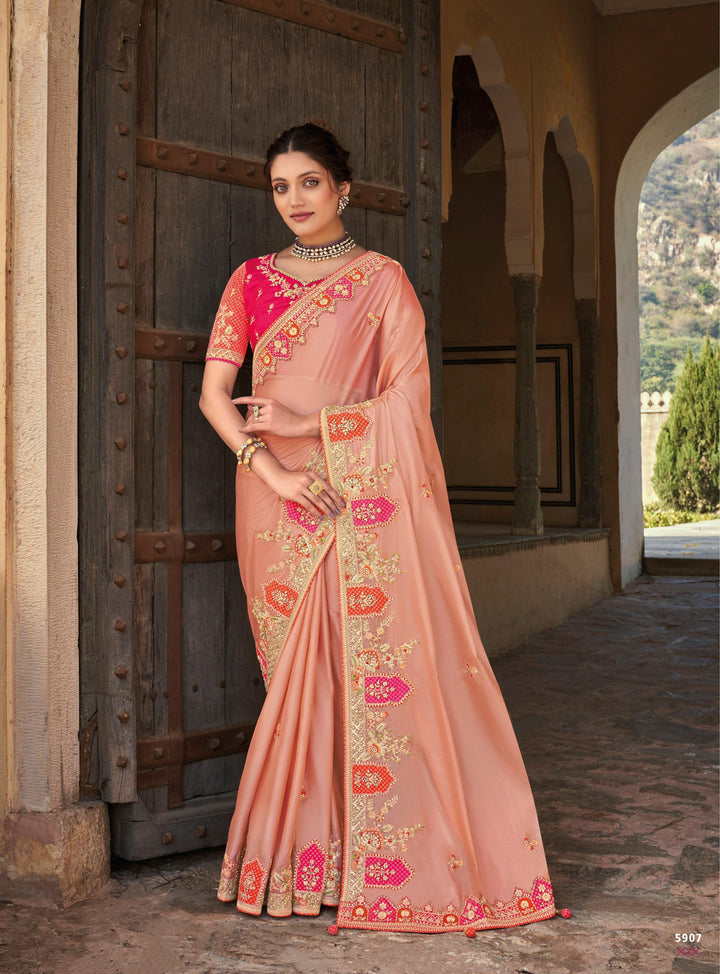 Wedding Special Gota Patti Saree - Fashion Nation