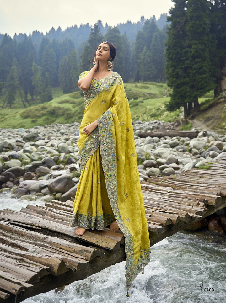 marriage wear indian ethnic sari