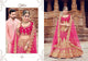 Majestic ZIK10002 Bridal Pink Velvet Net Lehenga Choli - Fashion Nation