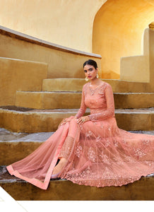 Party Wear Indo Western Designer Floor Length Dress by Fashion Nation