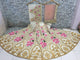 Pretty JI1011 Delicate Off-White Peach Banarasi Silk Net Lehenga Choli - Fashion Nation