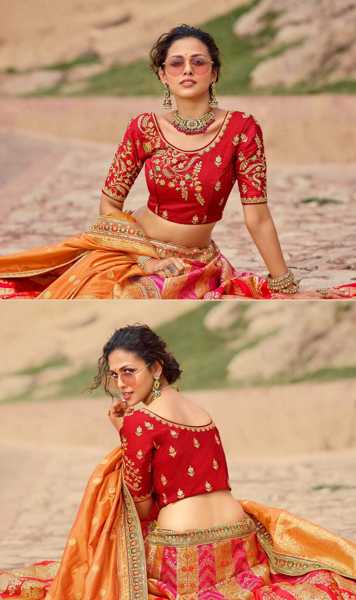 Reception Wear Designer Lehenga Choli - Fashion Nation