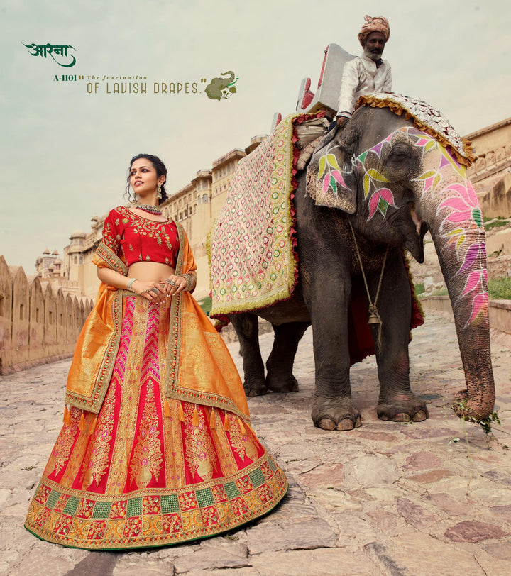 Reception Wear Designer Lehenga Choli - Fashion Nation