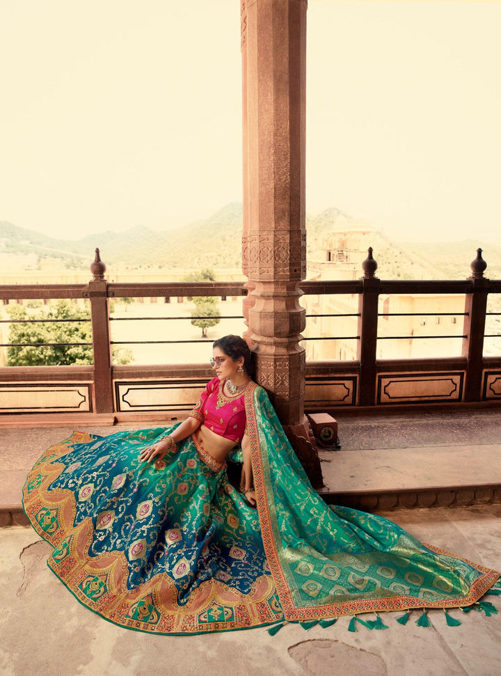 Engagement Party Wear Designer Lehenga Choli - Fashion Nation