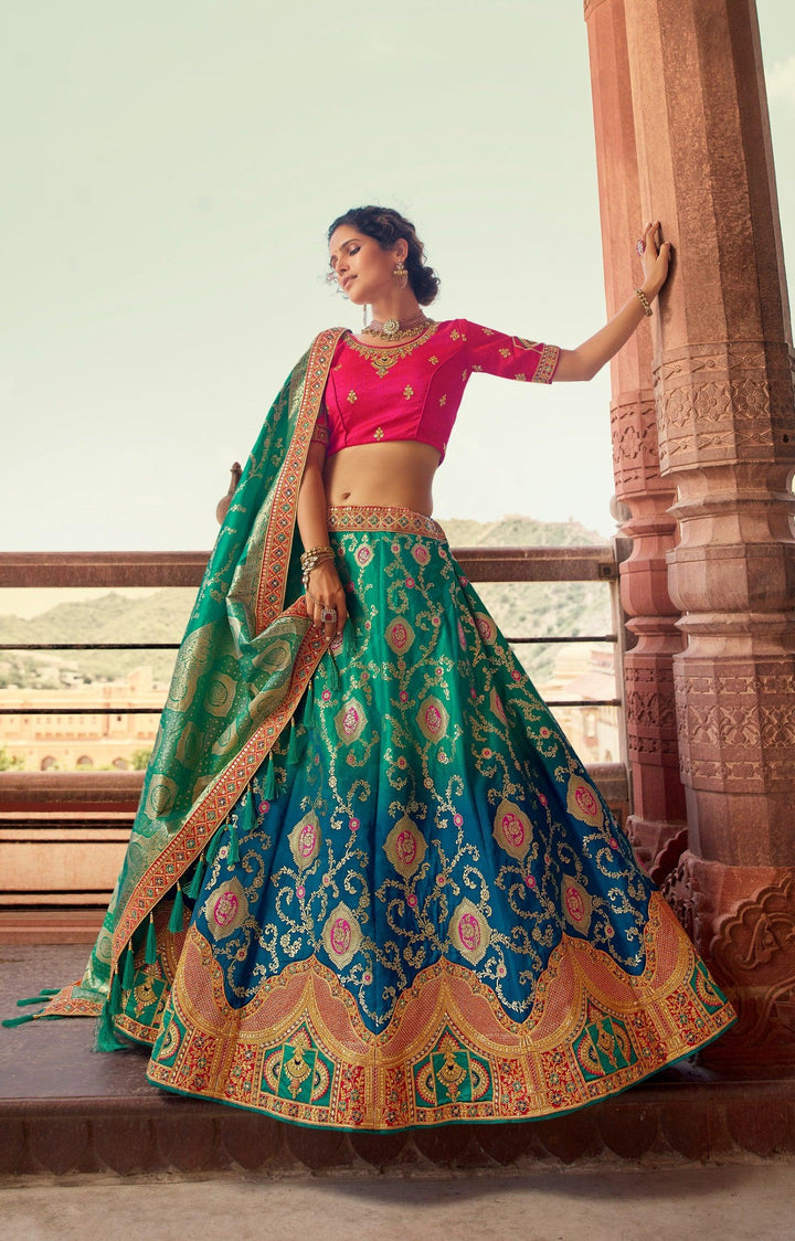 Engagement Party Wear Designer Lehenga Choli - Fashion Nation