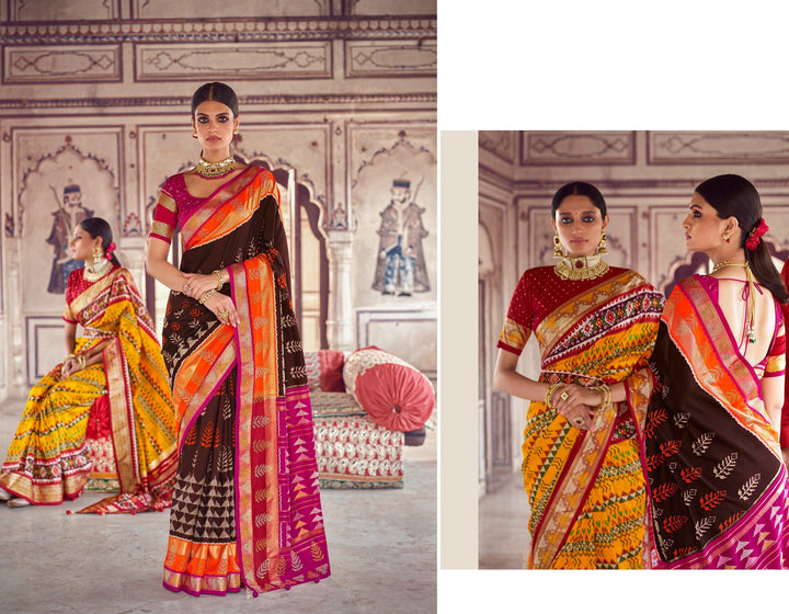 Sangeet Special Designer Traditional Saree - Fashion Nation