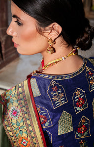 Reception & Marriage Wear Designer Silk Saree | Fashion Nation