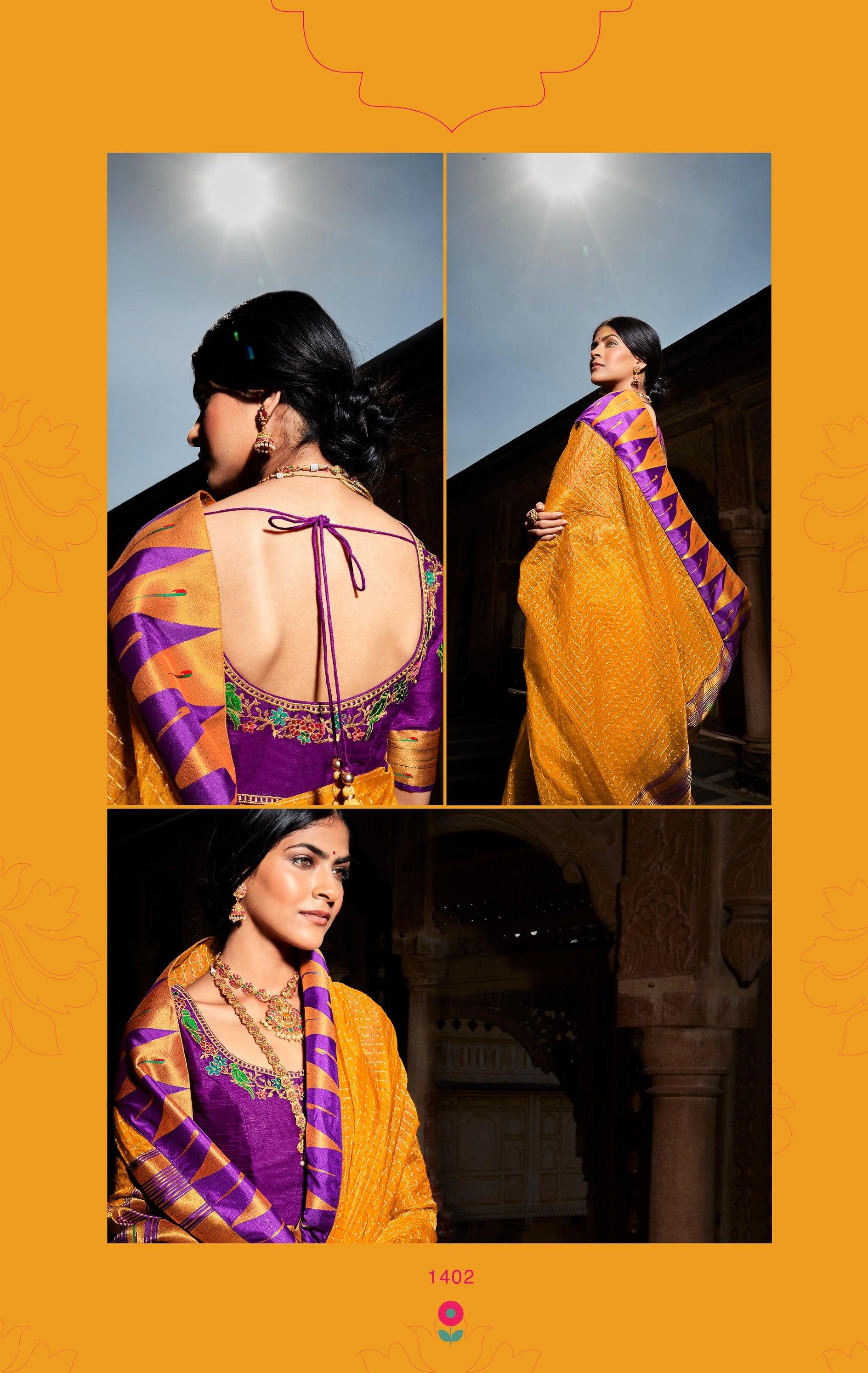 20 Silk Saree Blouse Designs to Wear with Your Favorite Kanjivaram or  Banarasi Saree! | Bridal Wear | Wedding Blog