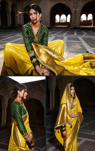 Shaadi & Haldi Function Special Festive Silk Saree | Fashion Nation