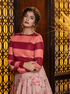 Everyday Fashion Digital Printed Lehenga with Top by Fashion Nation