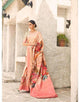 Shaadi Function Wear Shaded Multicoloured Digital Weaving Silk Saree - Fashion Nation