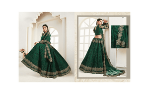 Mehndi Special Bridal Lehenga Choli for Online Sales by Fashion Nation
