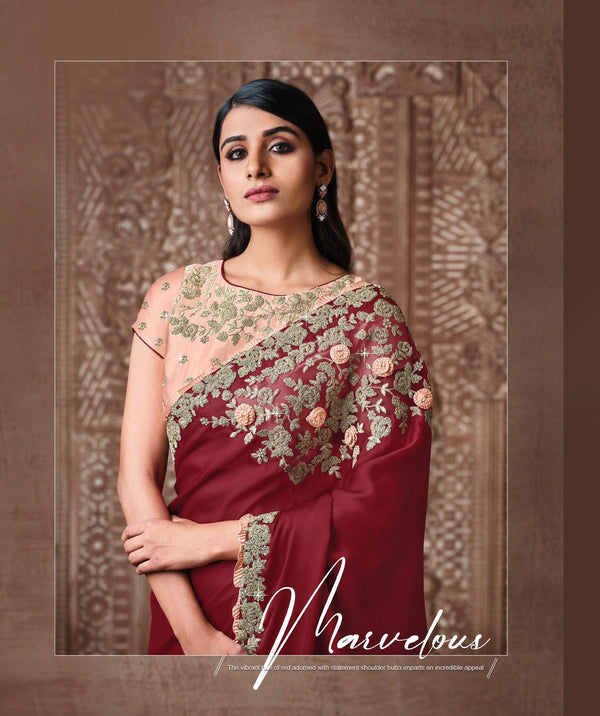 Party Wear Designer Saree - Fashion Nation