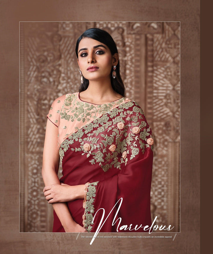 Party Wear Designer Saree - Fashion Nation