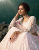 Party Wear AD3601 Designer Pink Net Lucknowi Lehenga at Attractive Prices by Fashion Nation