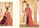 Nice PS40214 Designer Maroon Pink Silk Saree - Fashion Nation