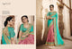 Wonderful NAK4077 Nakkashi Blue Rani Silk Jacquard Satin Saree - Fashion Nation