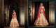 Festive NAK4108 Bridal Pink Beige Handloom Silk Chiffon Lehenga Choli - Fashion Nation