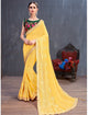 Festive RR4137 Party Wear Yellow Green Georgette Silk Saree - Fashion Nation