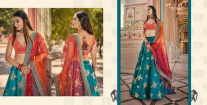 Engagement Wear Nakkashi Designer Lehenga Choli at Best Prices by Fashion Nation