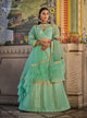Bachelorette Party Wear Nakkashi Designer Lehenga Choli by Fashion Nation