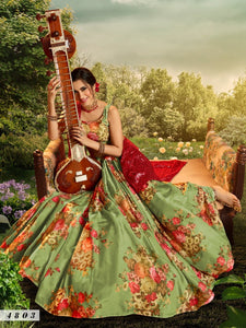 Celebrations Special Floral Party Lehenga for Online Sales by Fashion Nation