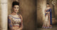 NAK5039 Designer Nakkashi Beige Blue Net Silk Lehenga Saree - Fashion Nation