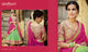 Superb Kimora Bridal L504 Pink Green Tussar Silk Jacquard Lehenga Choli - Fashion Nation