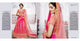 Designer NAK5098 Bridal Peach Pink Handloom Silk Net Lehenga Choli - Fashion Nation