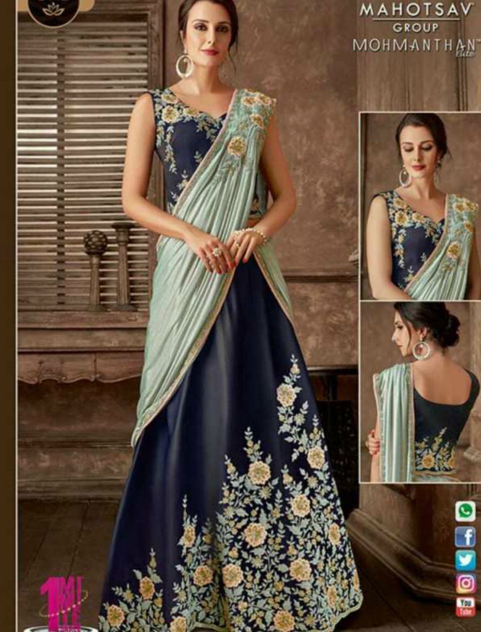 Saree Dresses- A Trend That You Have To Be A Part Of | Saree dress, Gown  party wear, Trending dresses