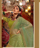Special Occasion Wear Nakkashi Lehenga Choli = Indian Dress