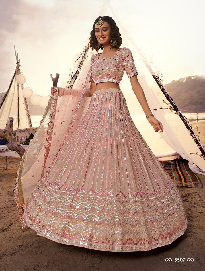 Reception Party Wear Designer Lehenga Choli - Fashion Nation