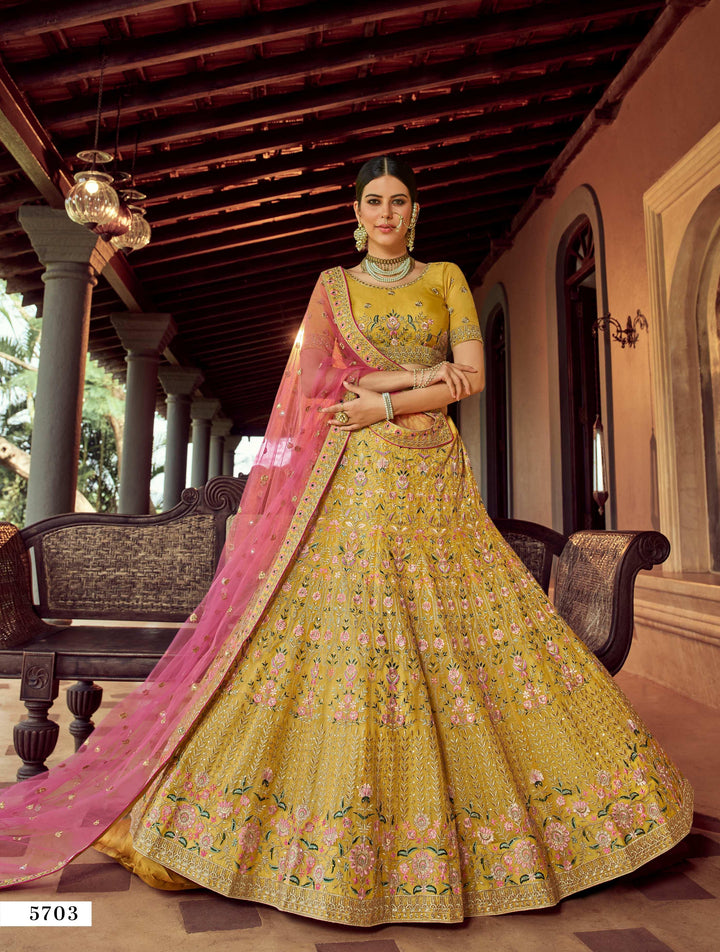 Bridal Marriage Wear Designer Lehenga Choli - Fashion Nation