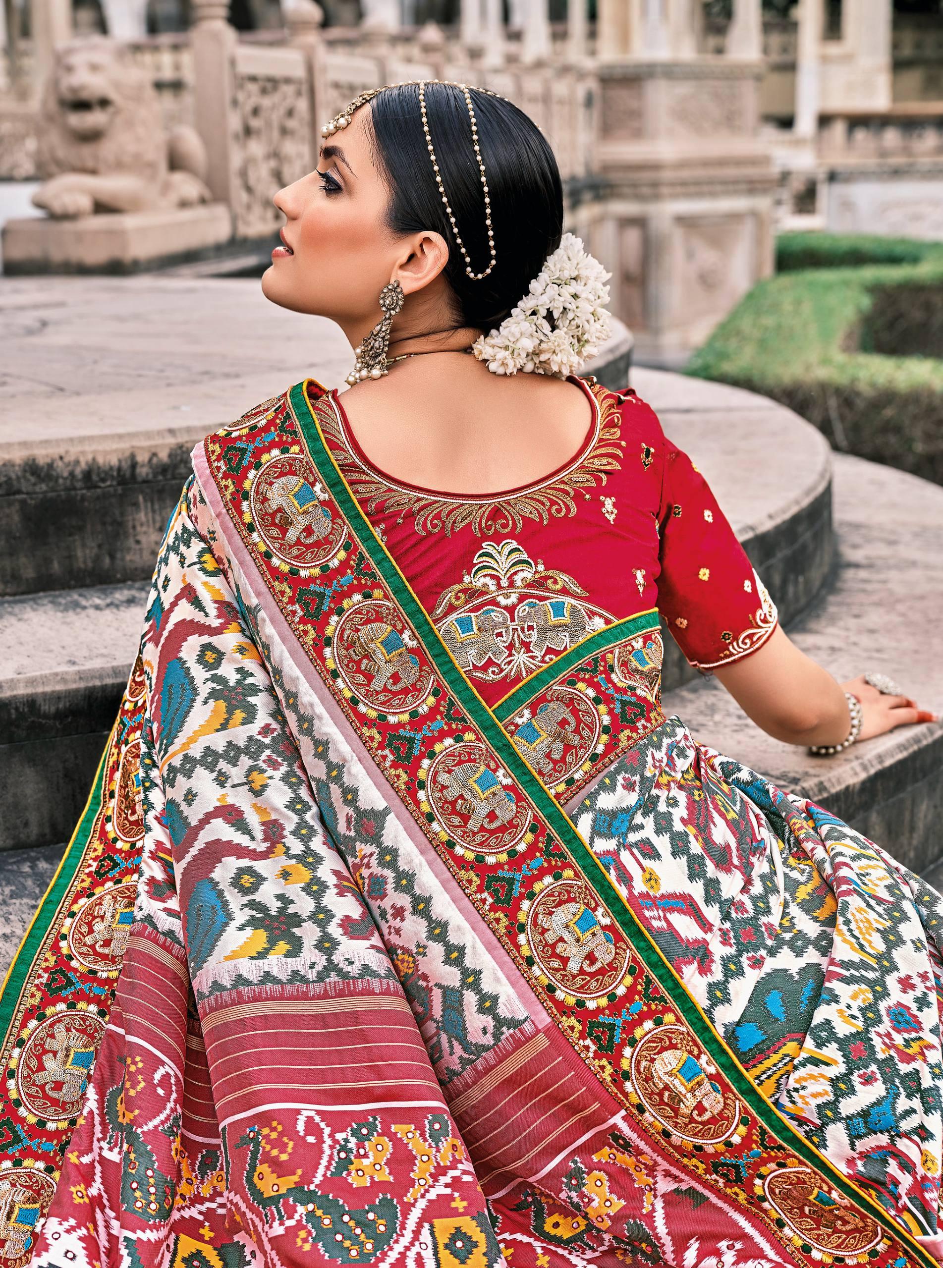 Wedding Special Patan Patola Silk Saree | Shaadi Party Wear