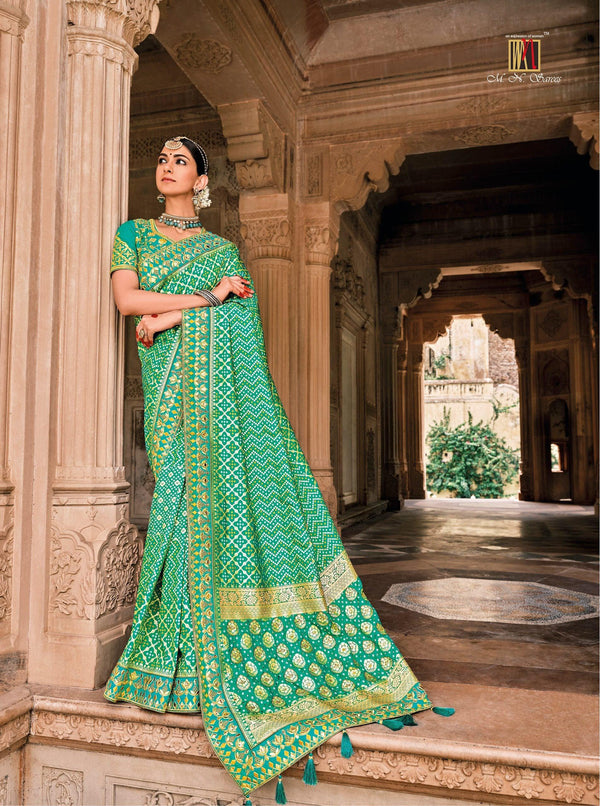 All Occasion Wear Bandhej Patola Silk Saree - Fashion Nation