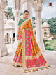 Haldi Function Wear Patan Patola Silk Saree by Fashion Nation