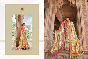 Shaadi Functions Wear Bandhej Patola Silk Saree at Best Prices by Fashion Nation
