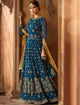 Unique Indo Western GLA59001 Georgette Silk Anarkali Suit - Fashion Nation